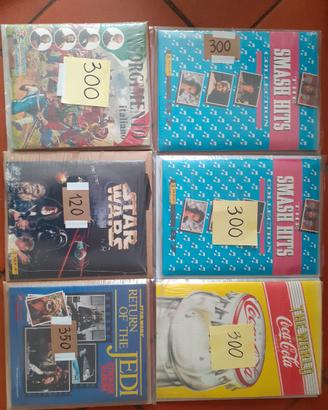 Album vuoto sigillato set comp figurine panini