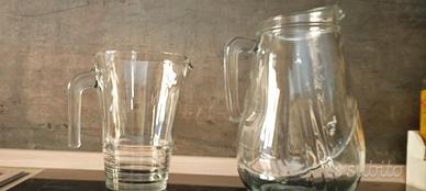 Caraffe vetro nuovi