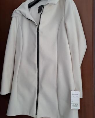 Felpa casual color avorio