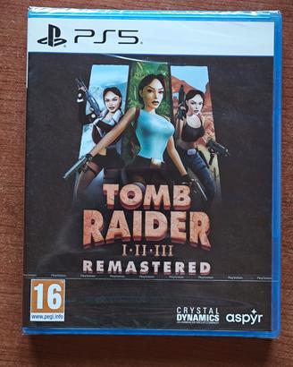 Tomb Raider 1 - 3 remastered PS5