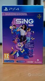 Let's Sing 2024 + 1 Microfono Playstation 4