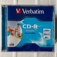 CD- R Verbatim set n. 10 pezzi stampabili