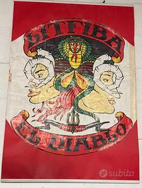 El Diablo Litfiba cartellone pubblicitario 1991