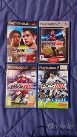 Giochi PS2 Pes 2008-2009-2011-2012