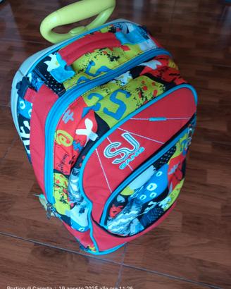 ZAINO scuola SJ con carrello