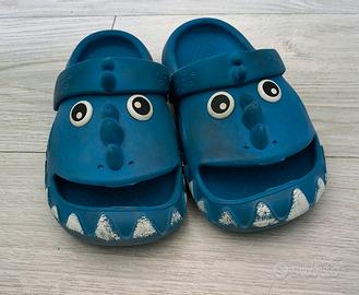 Ciabatte in gomma blu per bambino nr 30/31
