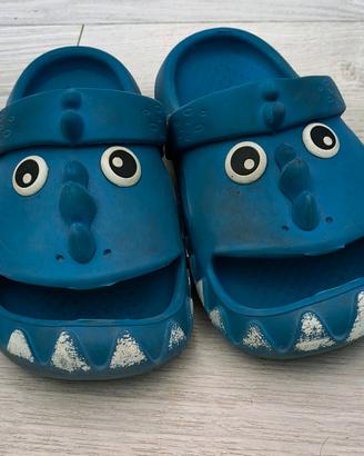 Ciabatte in gomma blu per bambino nr 30/31