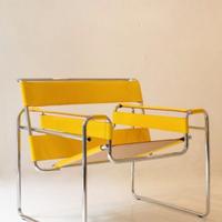 KNOLL Studio WASSILY B3 NUOVA in cuoio senape