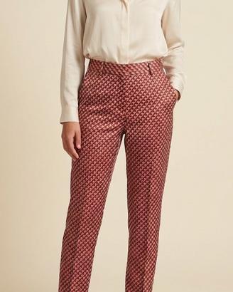 Pantaloni bordeaux fantasia Pennyblack