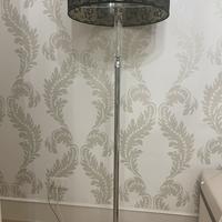 Lume a piantana in cristallo