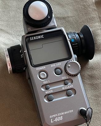 Esposimetro Sekonic L-608 Super Zoom Master