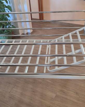 Letto ortopedico degenza con barre di protezione