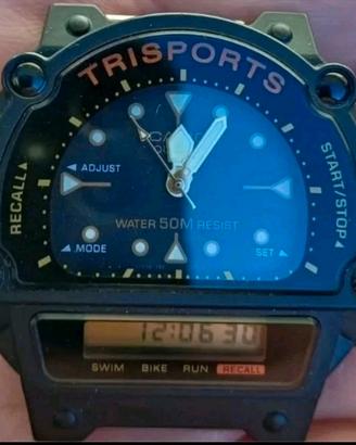Casio TRI 10W - Trisports Triathlon - Japan 