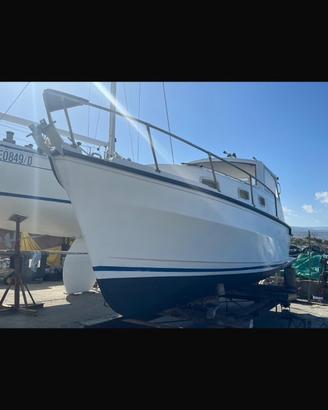 Barca cabinata pilotina entrobordo diesel