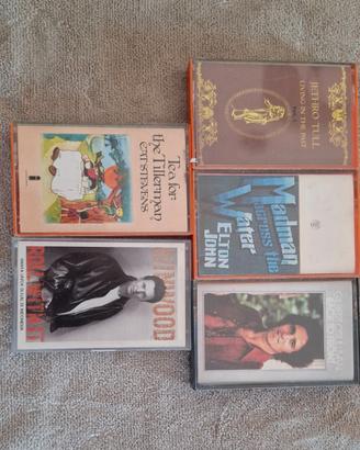5 CASSETTE  ALLA SCOPERTA DEL PROGRESSIVE ROCK