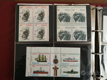 Raccolta francobolli nuovi