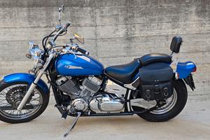 YAMAHA  DRAG STAR XVS 650 BLU ANNO 2000 ECCELLENTE