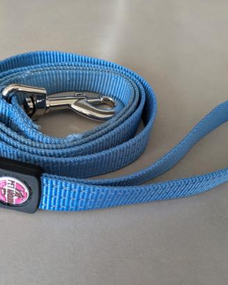 Guinzaglio per cani 140 cm azzurro
