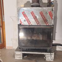 Termocamino caldaia a legna