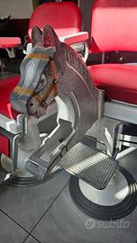 Poltrona e cavalluccio fratelli zerbini anni 50