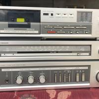 Sistema Pioneer vintage anni ‘80