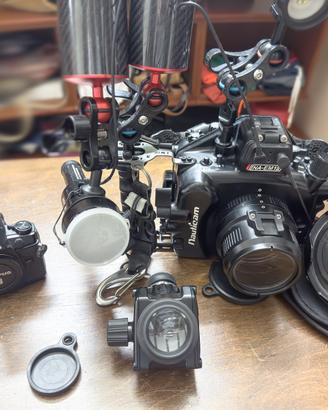 Nauticam sistema completo per fotografia subacquea