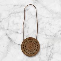 Borsa a Tracolla in Rattan Intrecciato