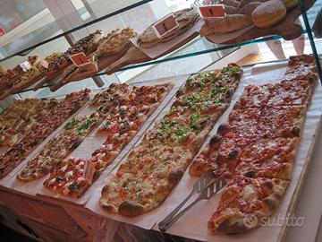 Attività di pizzeria taglio-tonda-tavola calda asp