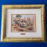 Quadro con Opera sul Lastra di Argento Carullo