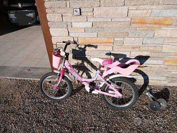 bicicletta bambina raggio 16 4-6 anni