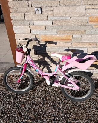 bicicletta bambina raggio 16 4-6 anni