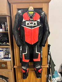 Tuta in pelle moto AWA racing tg.48/50
