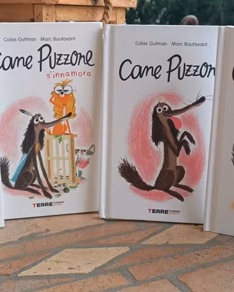 Cane puzzone, set 4 libri