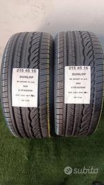 2 GOMME 215 45 16 DUNLOP 4 STAGIONI RIF3120