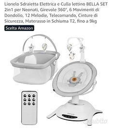Sdraietta e culla elettriche Lionelo