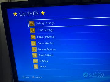 PS4/Playstation 4 Slim con giochi