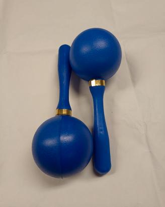 COPPIA MARACAS MATERIALE ACRILICO