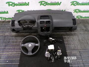 KIT AIRBAG PER VW POLO 9N2 ANNO 2007