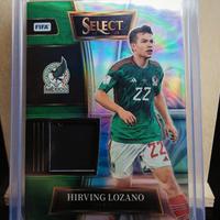 Hirving Lozano card patch Messico Topps