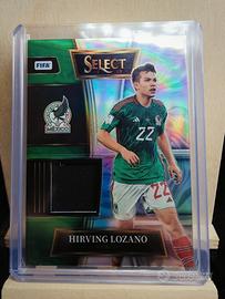 Hirving Lozano card patch Messico Topps