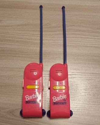 Walkie-talkie Barbie vintage Bontempi anni 90