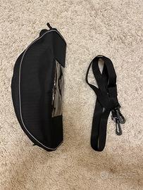 Borsa marsupio da manubrio per moto adventure