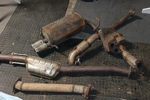 scarico originale Subaru impreza wrx 98