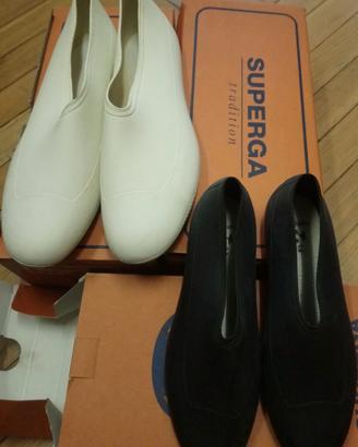 Scarpe Superga in gomma naturale mare e piscina