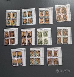 7 quartiere francobolli Vaticano Anno Santo  1975