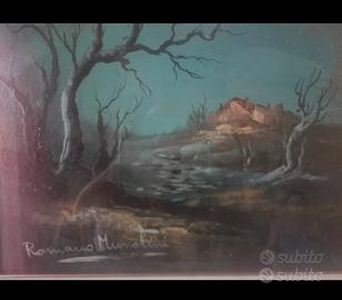 Quadro di Romano Mussolini del 1972 