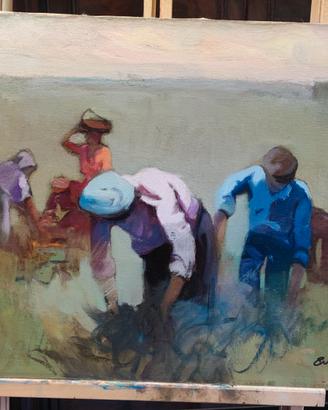 Quadro Pelagatti: I Contadini