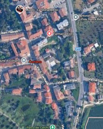 Coriano con giardino privato annuale