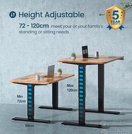 Telaio motorizzato per Scrivania fino a 220cm