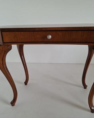 Scrittoio a fagiolo in legno lucidato